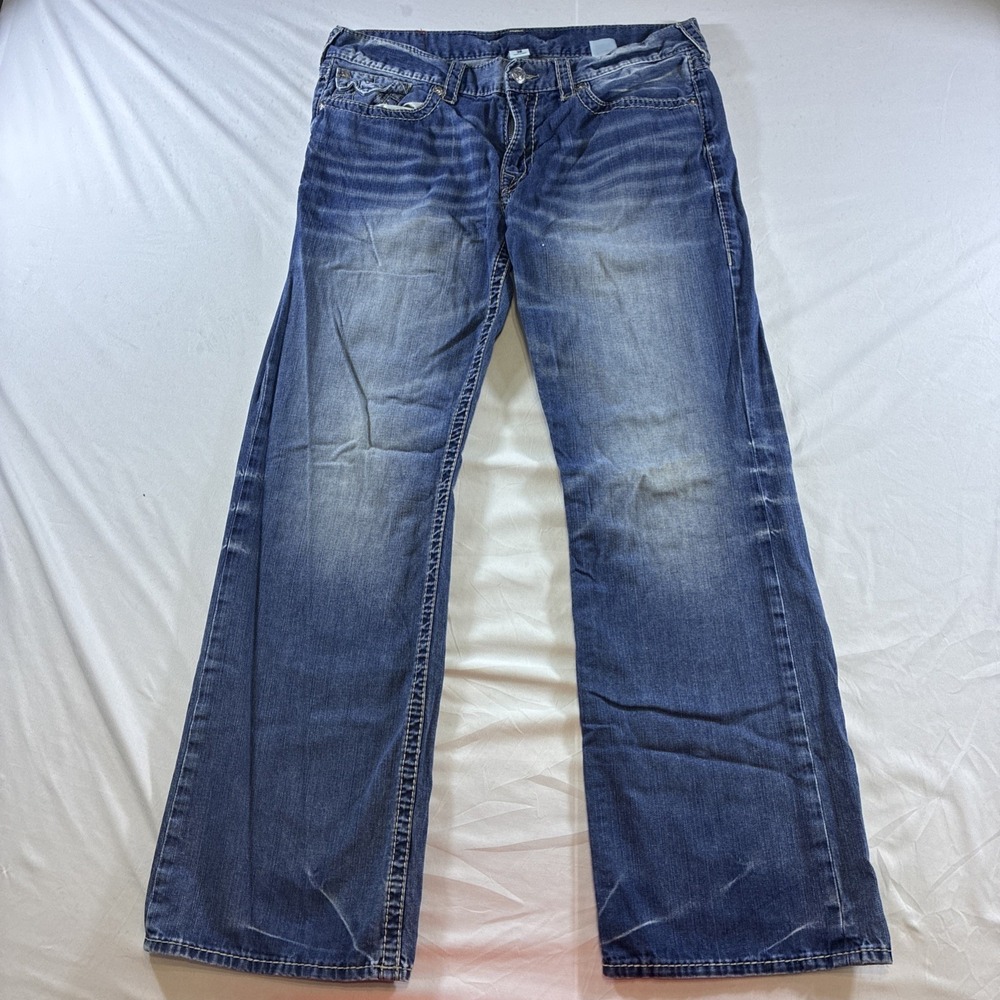 True Religion World Tour Section Bootcut Jeans Men's Size 38